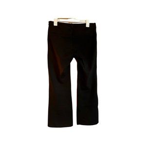 Beta Brand Black Dress Pant Yoga Pant Bootcut 2 Pocket Petite Medium MP